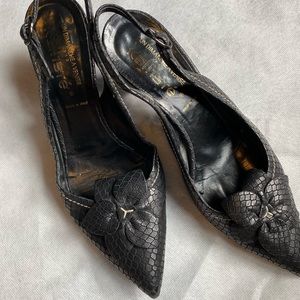 Kalliste slingback black pumps size 39